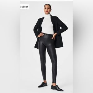 Spanx Faux Leather Leggings